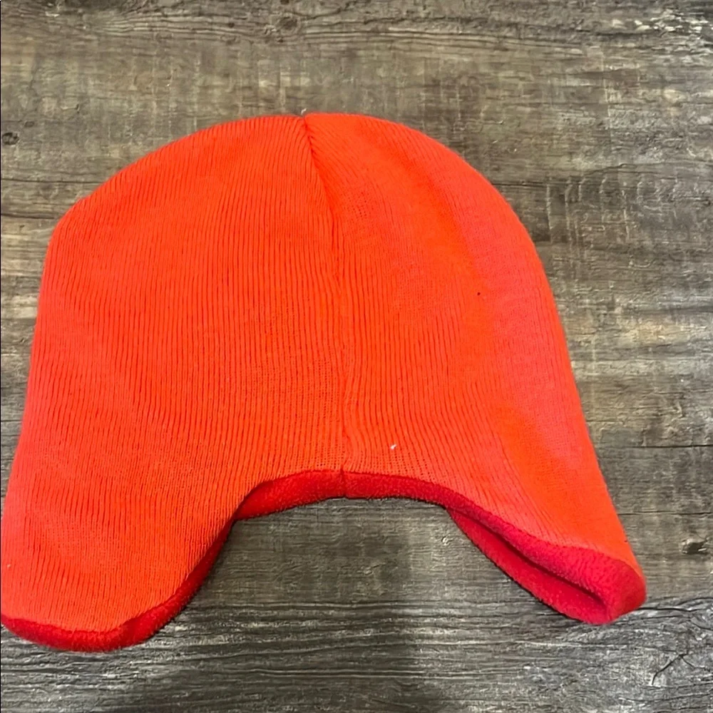 Sesame Street Elmo Beanie Hat & Mittens in Bright Red